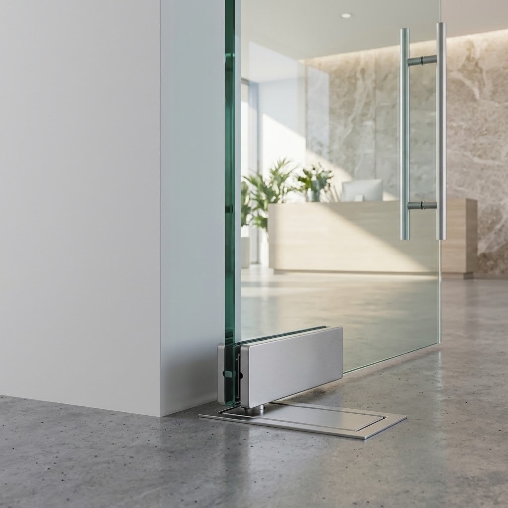 Glass Door Bottom Patch Fittings