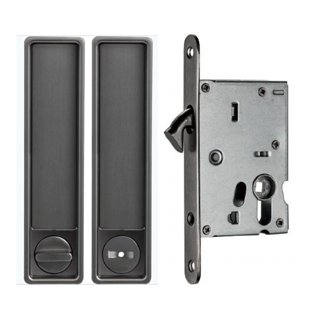 Flush Door Fixed Handle with Lock 1